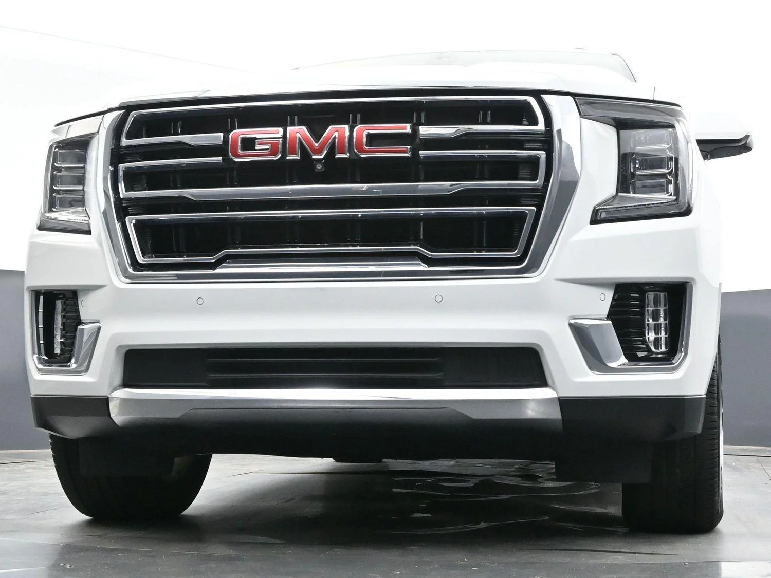 Used 2021 Summit White GMC SLT image 53