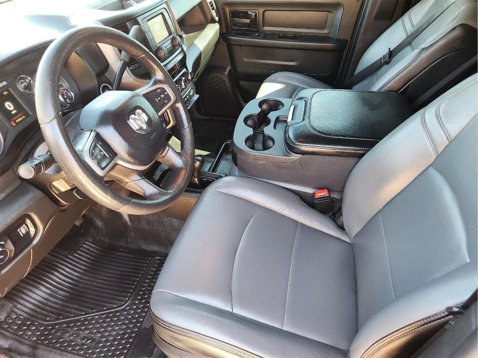Used 2024 Diamond Black Crystal Pearlcoat Ram Tradesman image 12