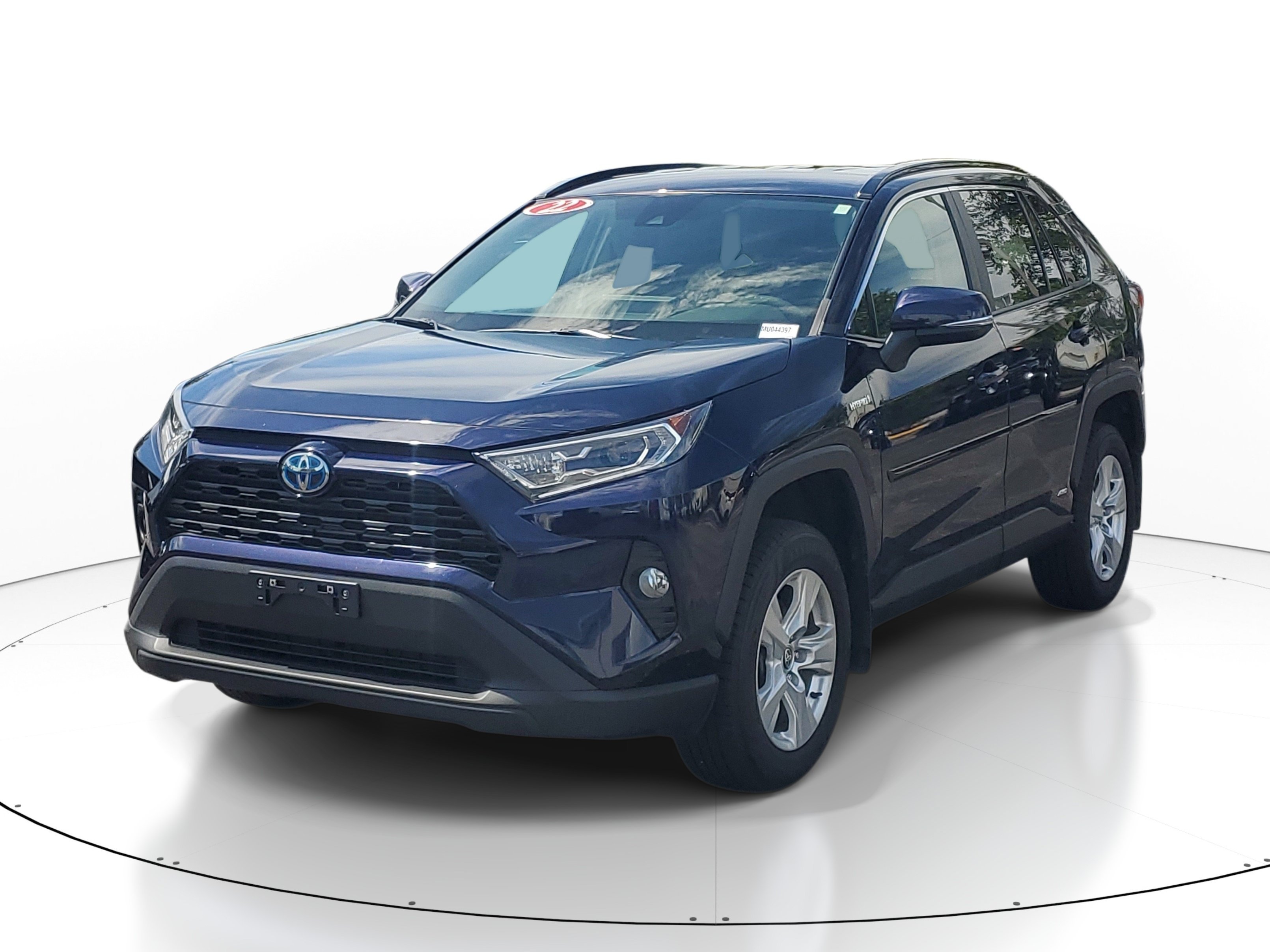Used 2021 Blue Print Toyota Hybrid XLE image 2