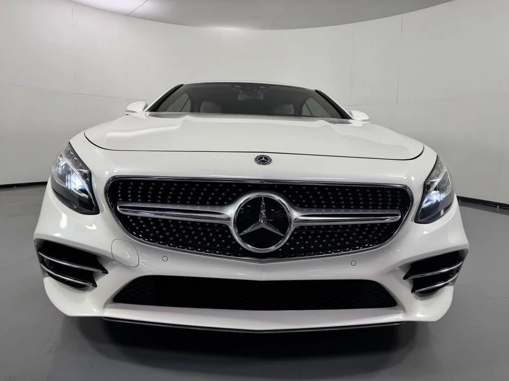 Used 2019 designo Diamond White Metallic Mercedes-Benz S 560 image 3
