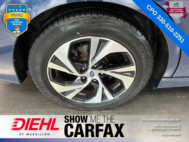 Used 2024 Blue Subaru Premium image 12