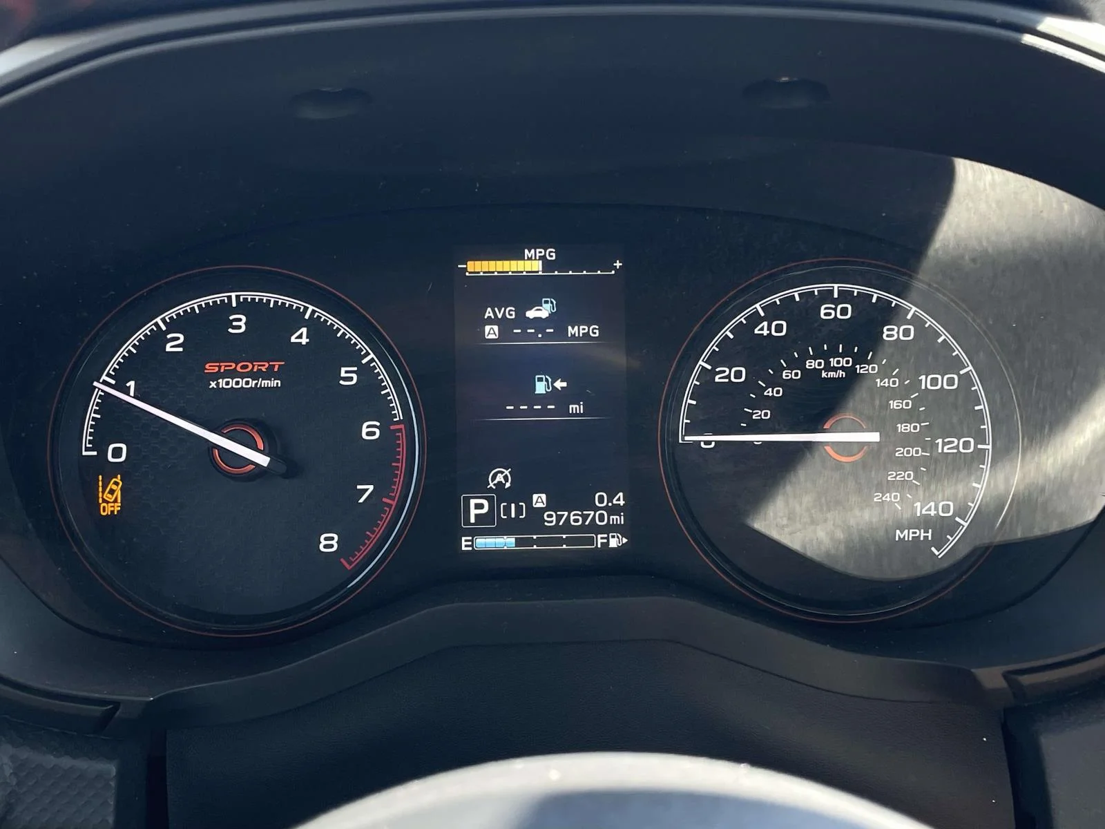 Used 2020 Magnetite Gray Metallic Subaru Sport image 15