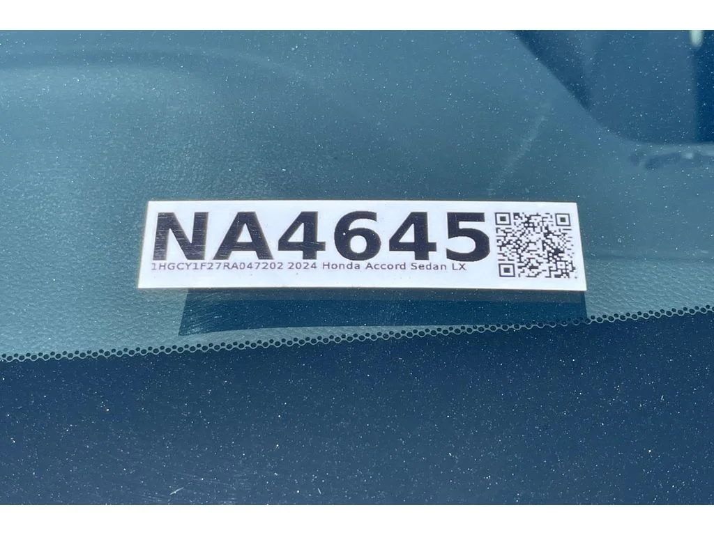 Used 2024 Meteorite Gray Metallic Honda LX image 48