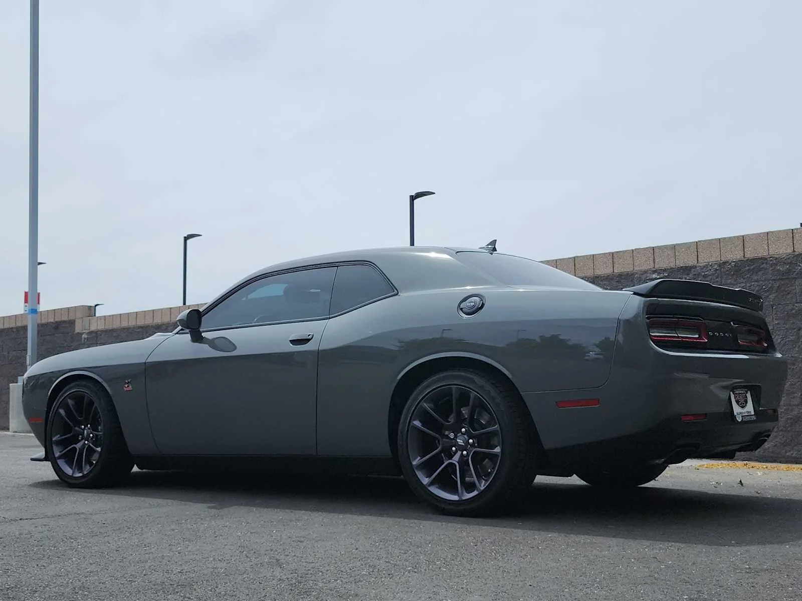 Used 2023 Destroyer Gray Clearcoat Dodge R/T Scat Pack image 7