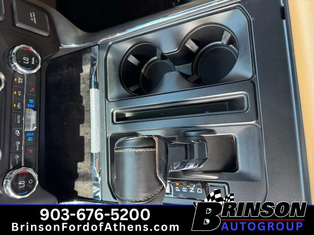 Used 2021 Antimatter Blue Metallic Ford LARIAT image 21