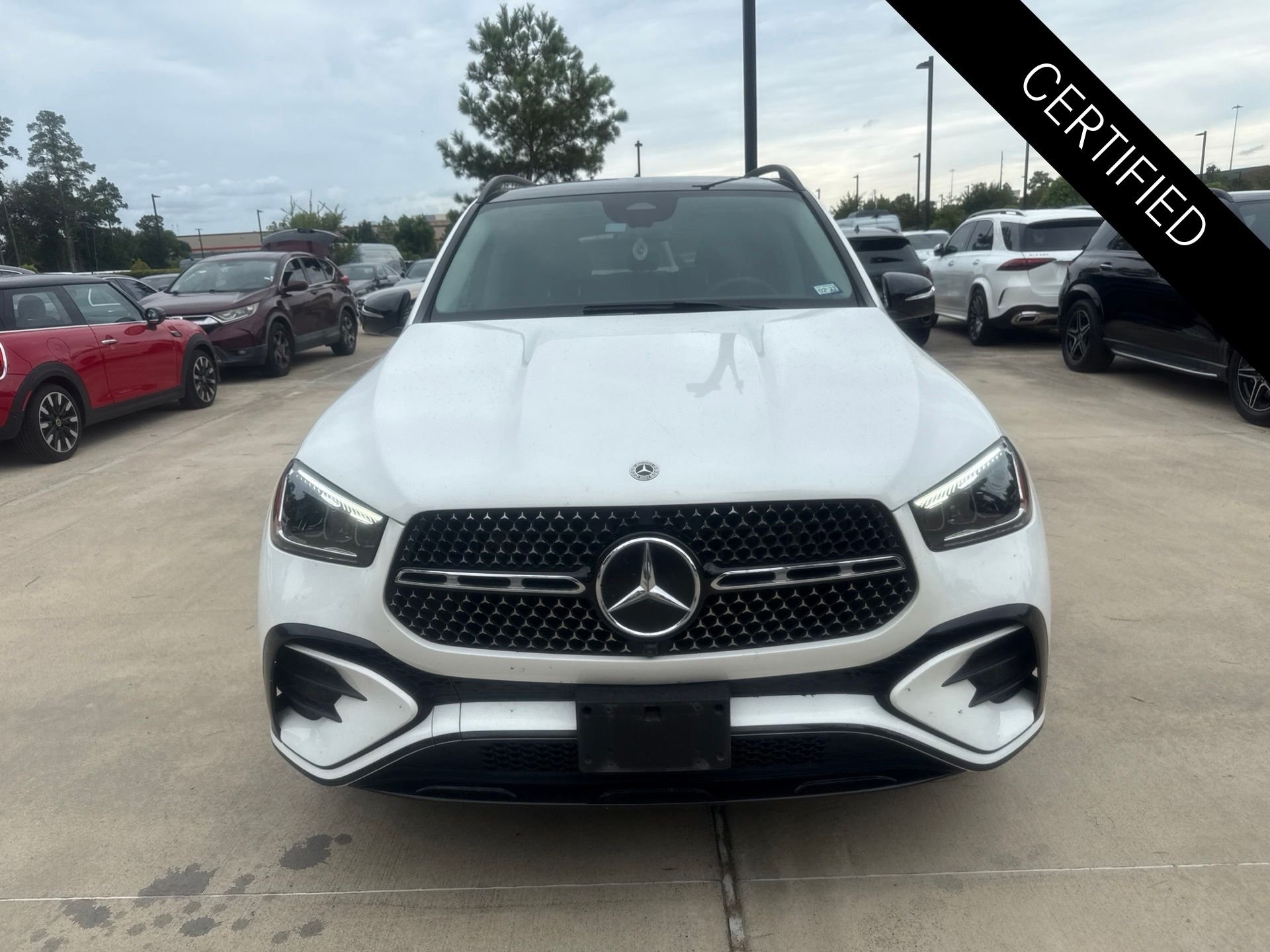 Certified Used 2024 Polar White Mercedes-Benz GLE 450 image 2