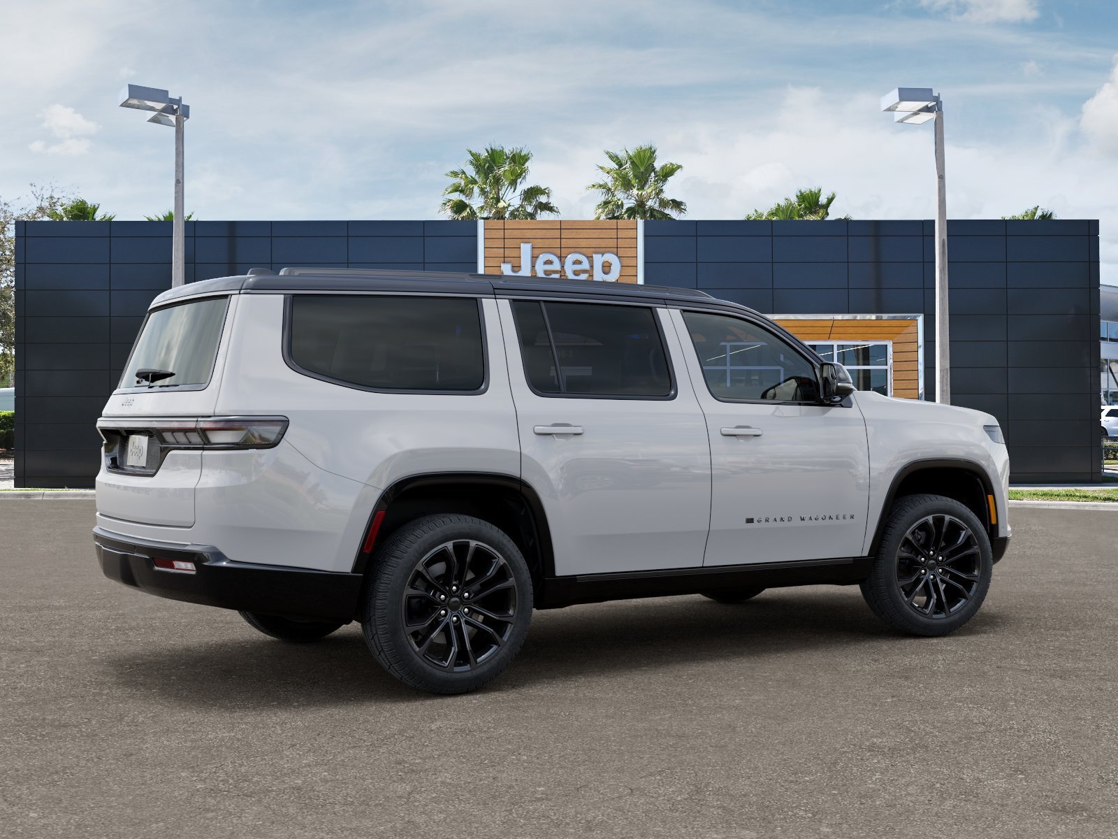 New 2026 Bright White Clearcoat Jeep Summit Obsidian image 4