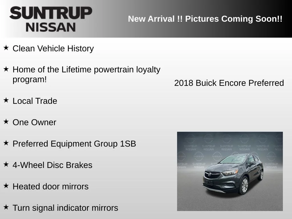 Used 2018 Gray Buick Preferred image 5