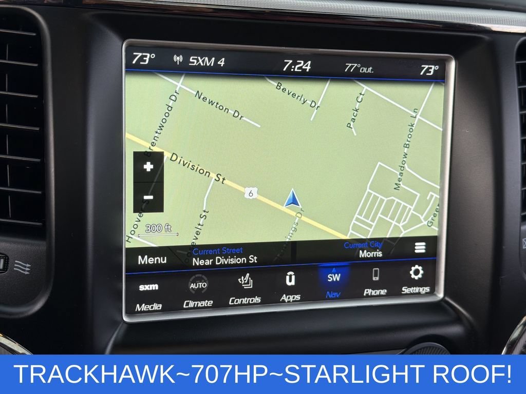 Used 2018 Silver Jeep Trackhawk 4x4 image 14