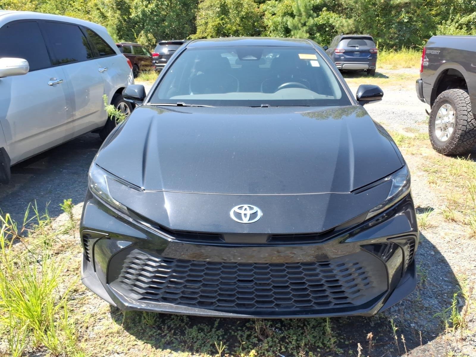 Used 2025 BLACK Toyota SE image 4