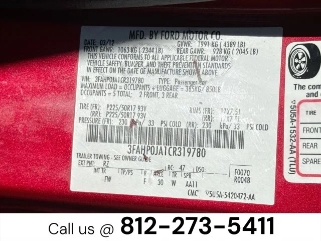 Used 2012 Red Ford SEL image 30