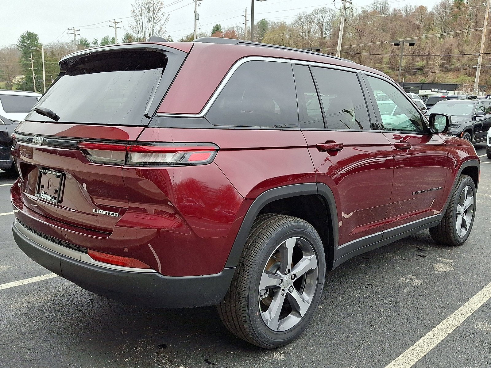 New 2026 Velvet Red Pearlcoat Jeep Limited image 3