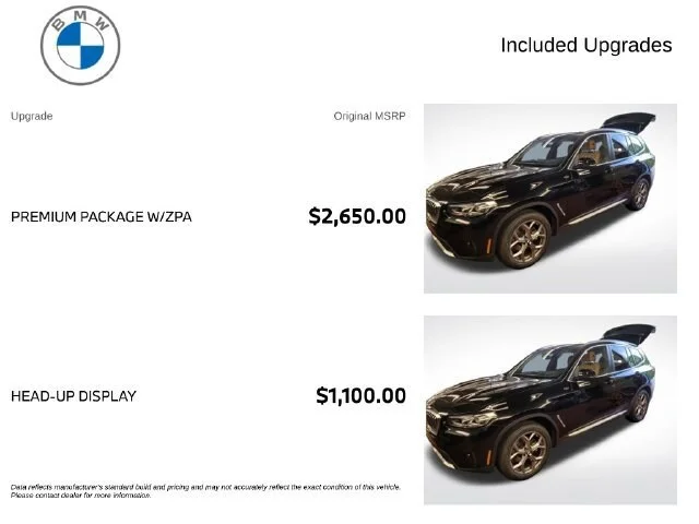Certified Used 2023 Jet Black BMW xDrive30i image 3