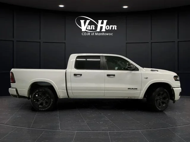 New 2026 Bright White Clearcoat RAM BIG HORN image 2