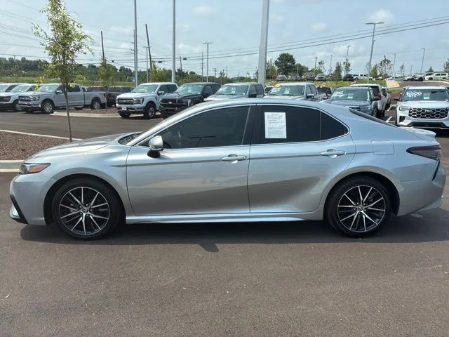 Used 2024 Celestial Silver Metallic Toyota SE image 4
