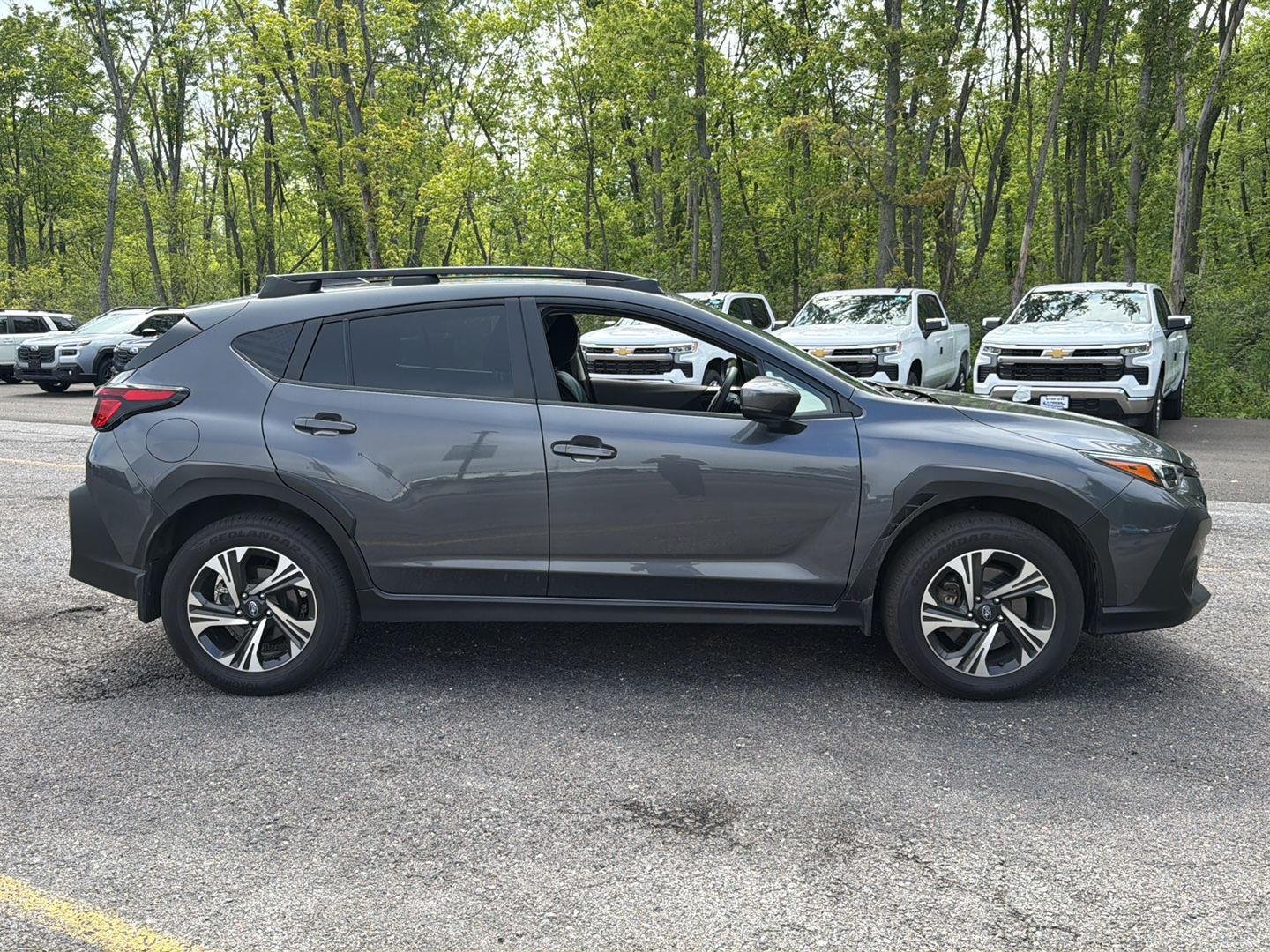 Used 2024 Magnetite Gray Metallic Subaru Premium image 7