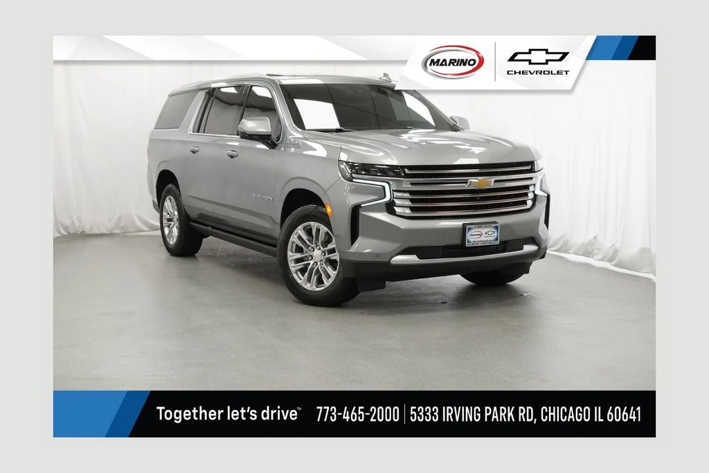 Used 2023 Sterling Gray Metallic Chevrolet High Country image 1