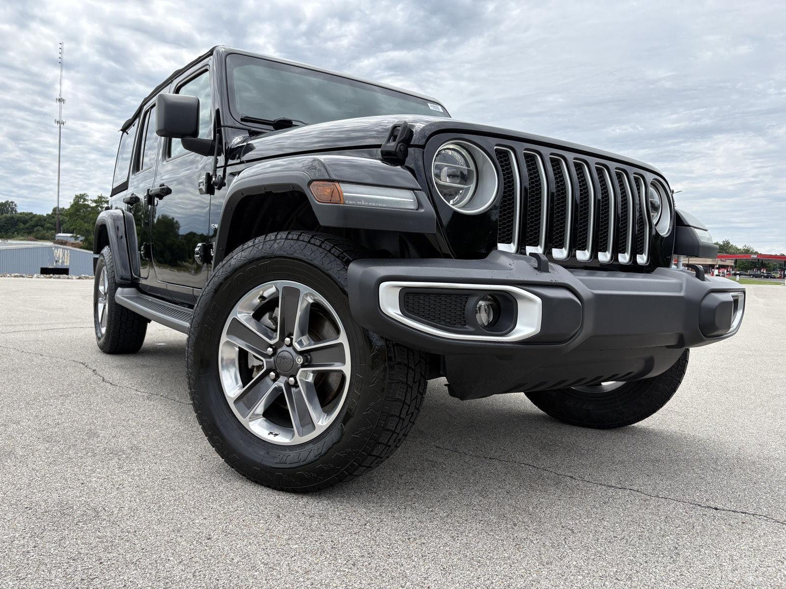 Used 2020 Black Clearcoat Jeep North Edition image 2