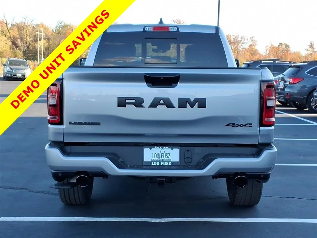 New 2026 Billet Silver Metallic Clear-Coat Exterior Paint RAM Laramie image 19