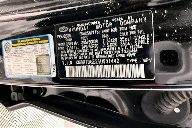 Used 2025 Black Hyundai Calligraphy Night Edition image 5