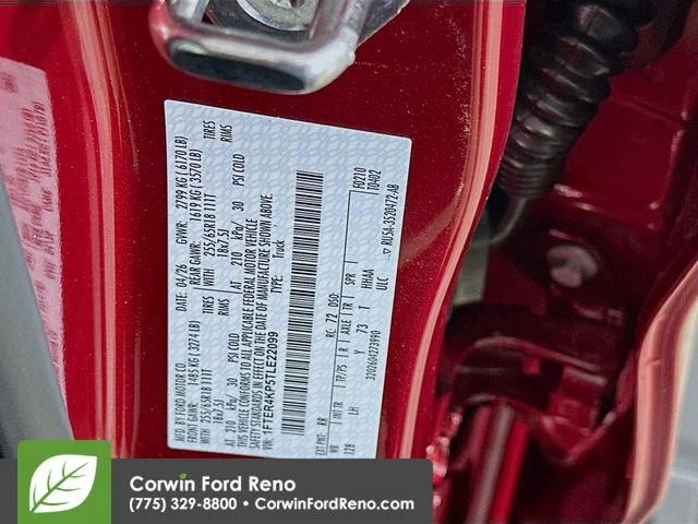 New 2026 Ruby Red Metallic Tinted Clearcoat Ford Lariat image 31