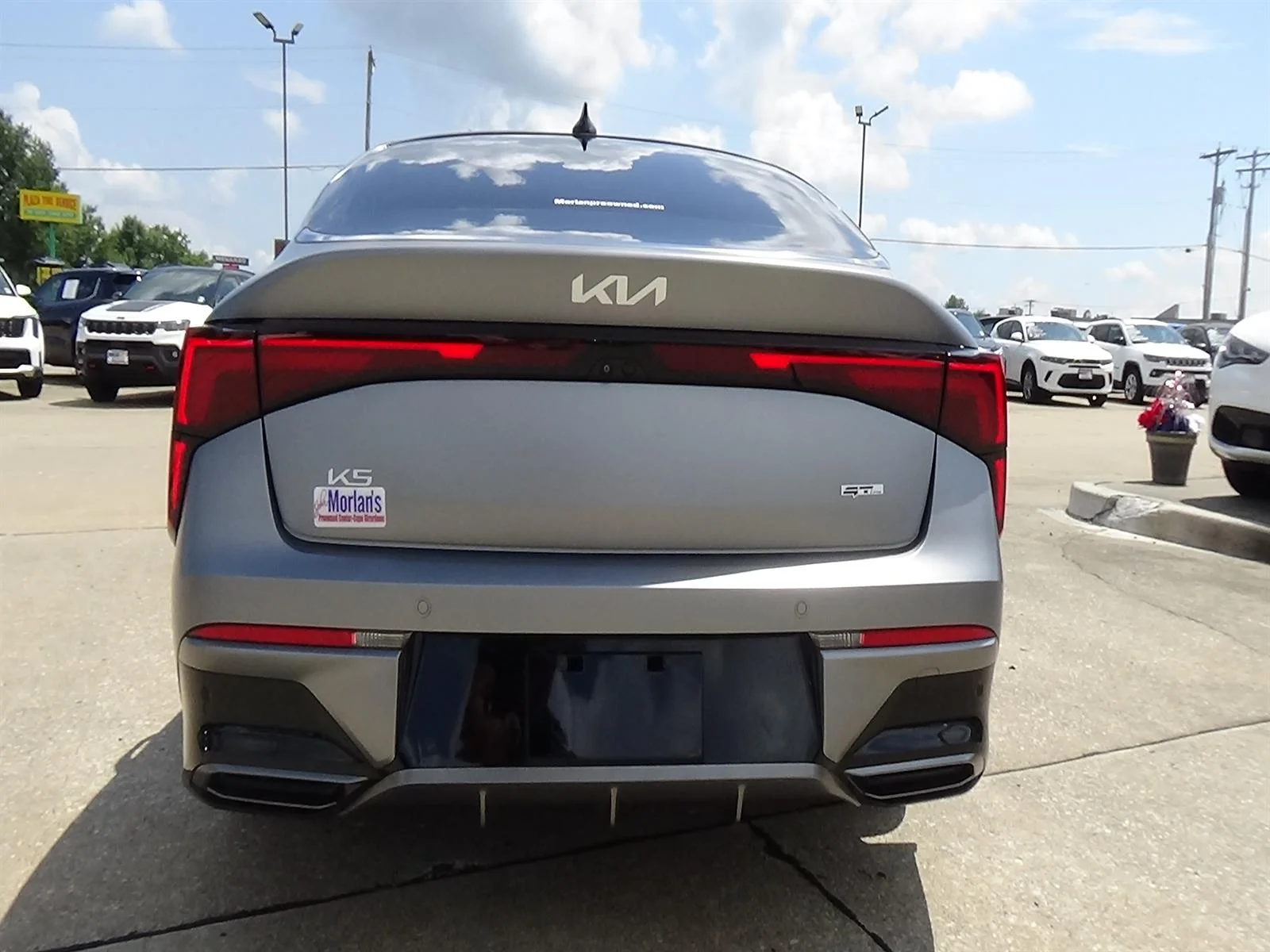Used 2025 Steel Matte Gray (klm) Kia GT-Line image 7