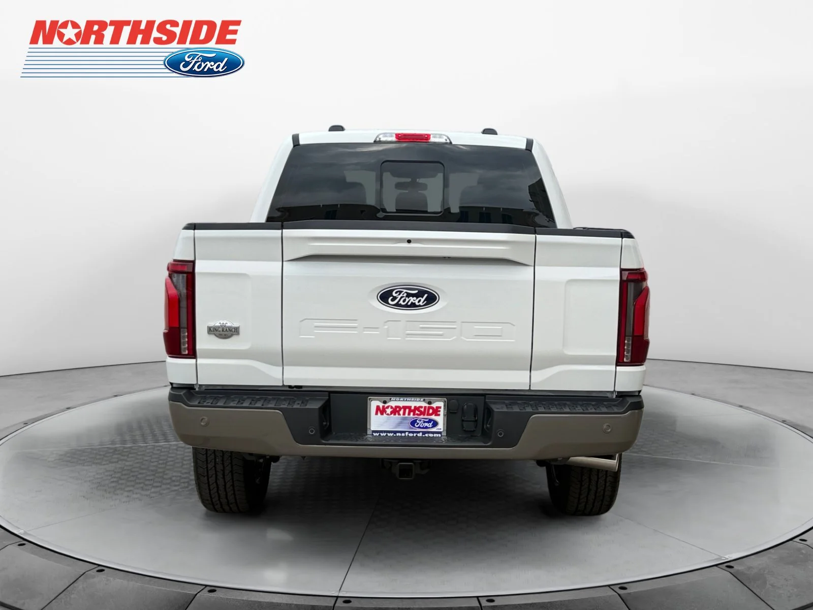 New 2026 Star White Metallic Tri-Coat Ford King Ranch image 6