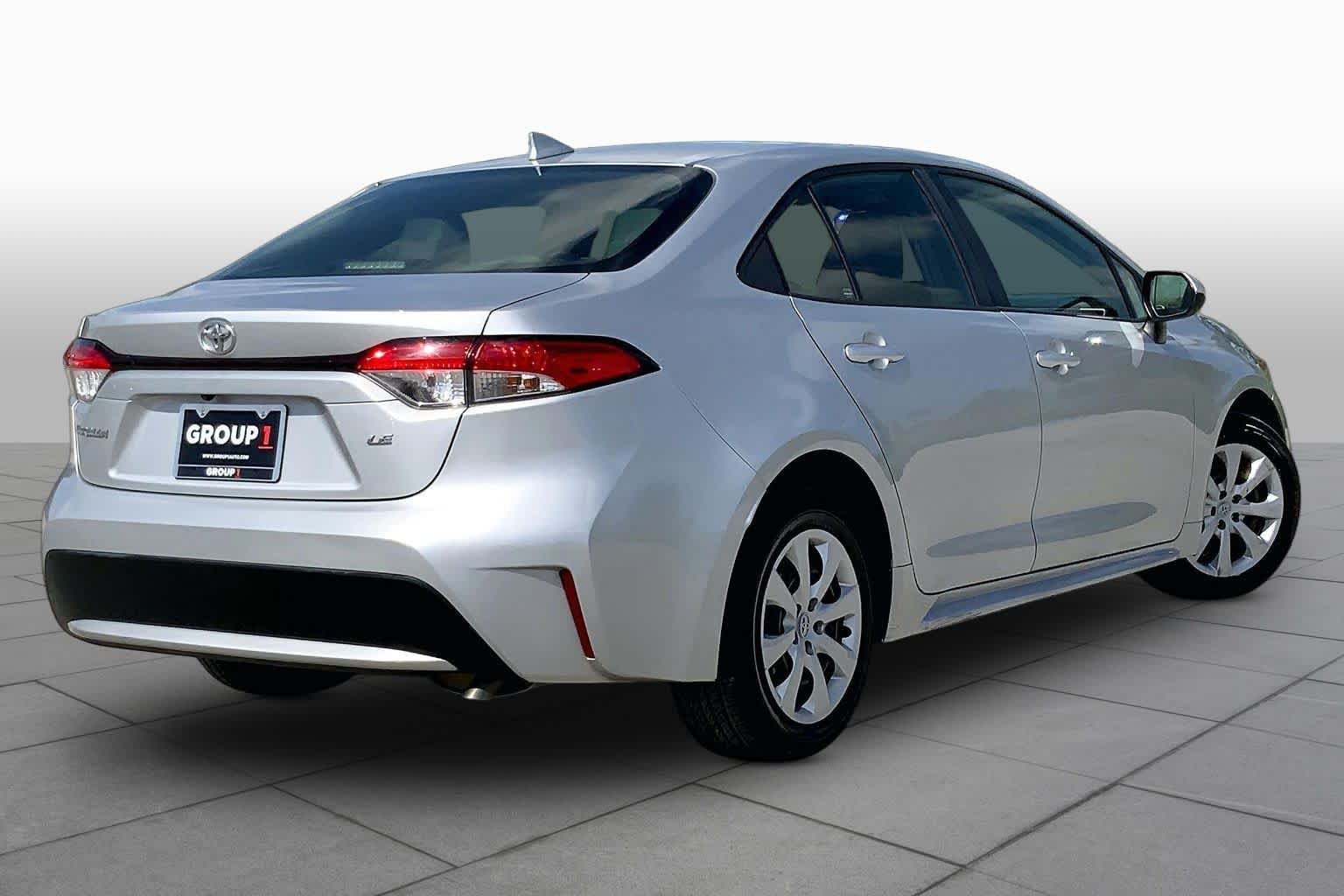 Used 2023 Classic Silver Metallic Toyota LE image 13