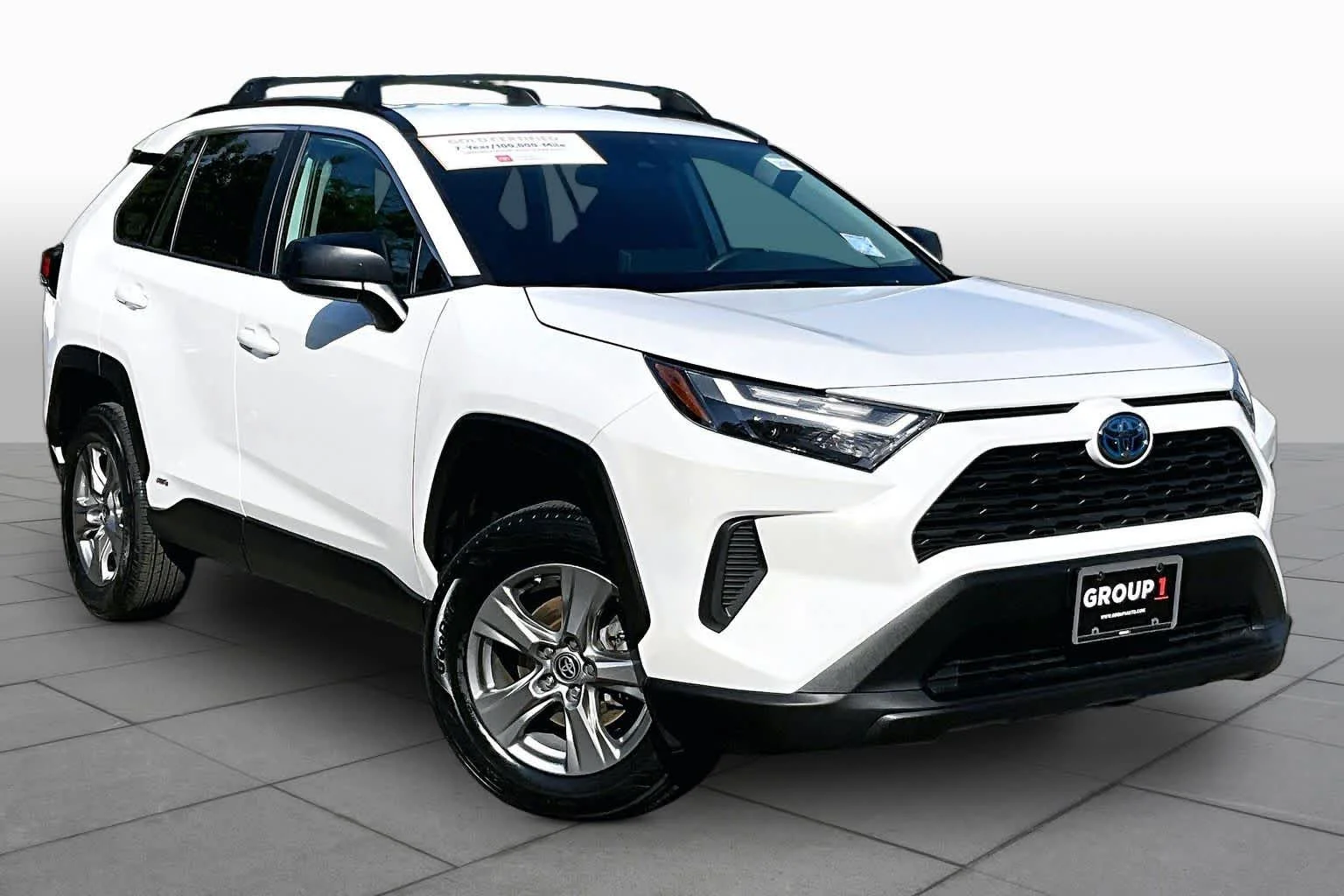 Certified Used 2024 Ice Cap Toyota Hybrid LE image 3