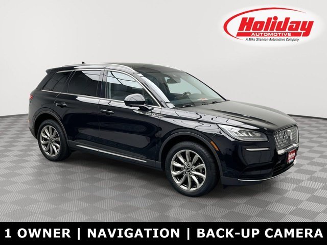 Used 2022 Infinite Black Metallic Clearcoat Lincoln Standard image 1