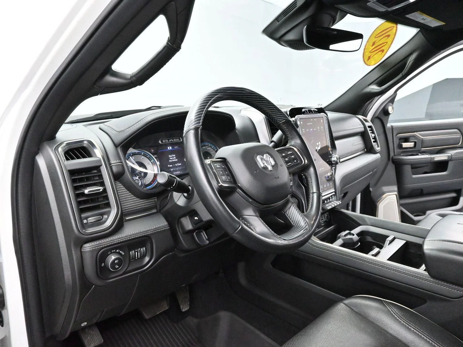 Used 2020 Bright White Clearcoat Ram Limited image 12