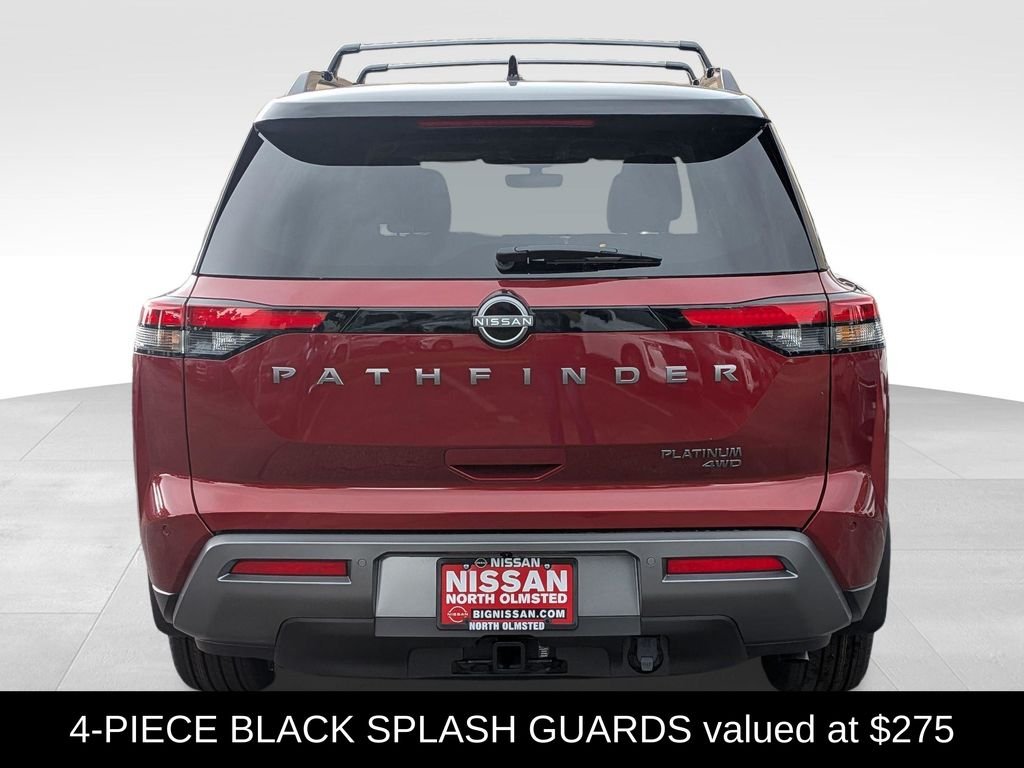 New 2026 Scarlet Ember Tintcoat / Super Black Two-tone Nissan Platinum image 10