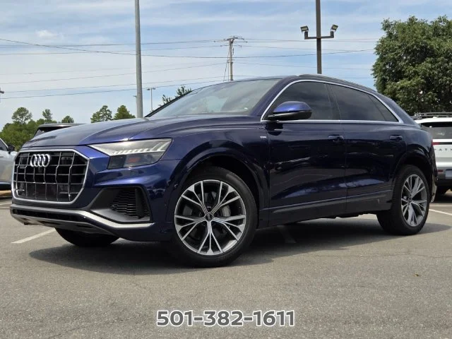 Used 2021 Blue Audi 55 Premium Plus image 22