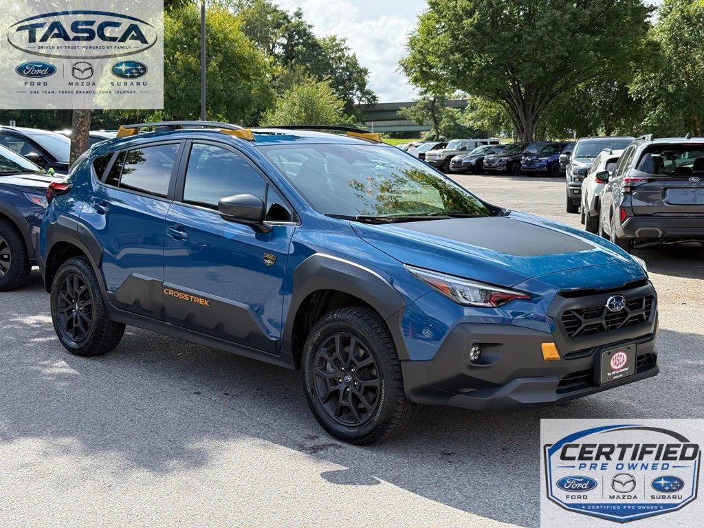 Used 2024 Blue Subaru Wilderness image 1