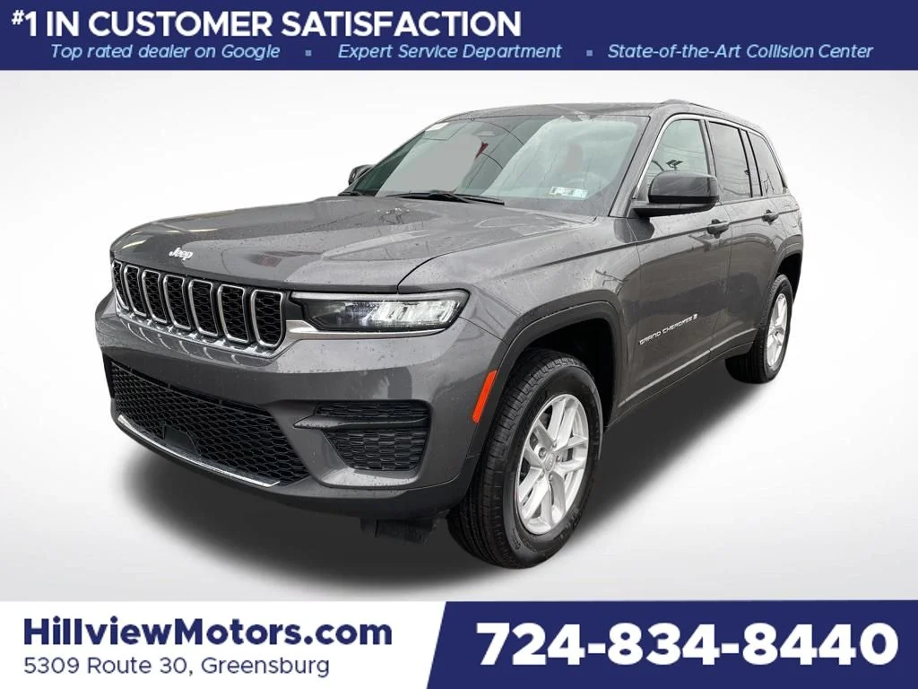 New 2026 Baltic Gray Metallic Clear-Coat Exterior Paint Jeep Laredo X image 1