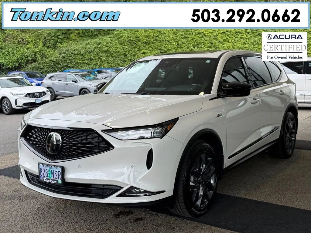 Certified Used 2023 Platinum White Pearl Acura SH-AWD with A-Spec Package image 37