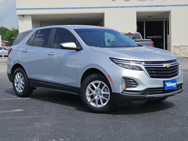 Used 2022 Chevrolet Equinox LT with VIN 3GNAXUEV2NL178070 for sale in Mineola, TX