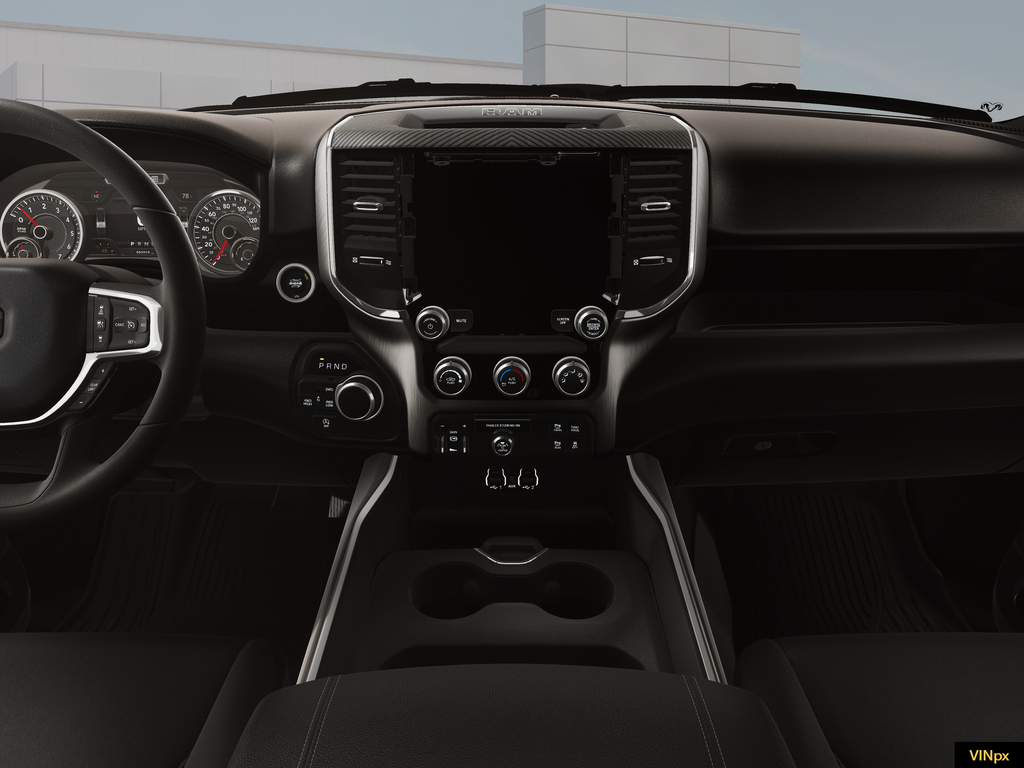 New 2026 Bright White Clear-Coat Exterior Paint RAM Black Express image 10