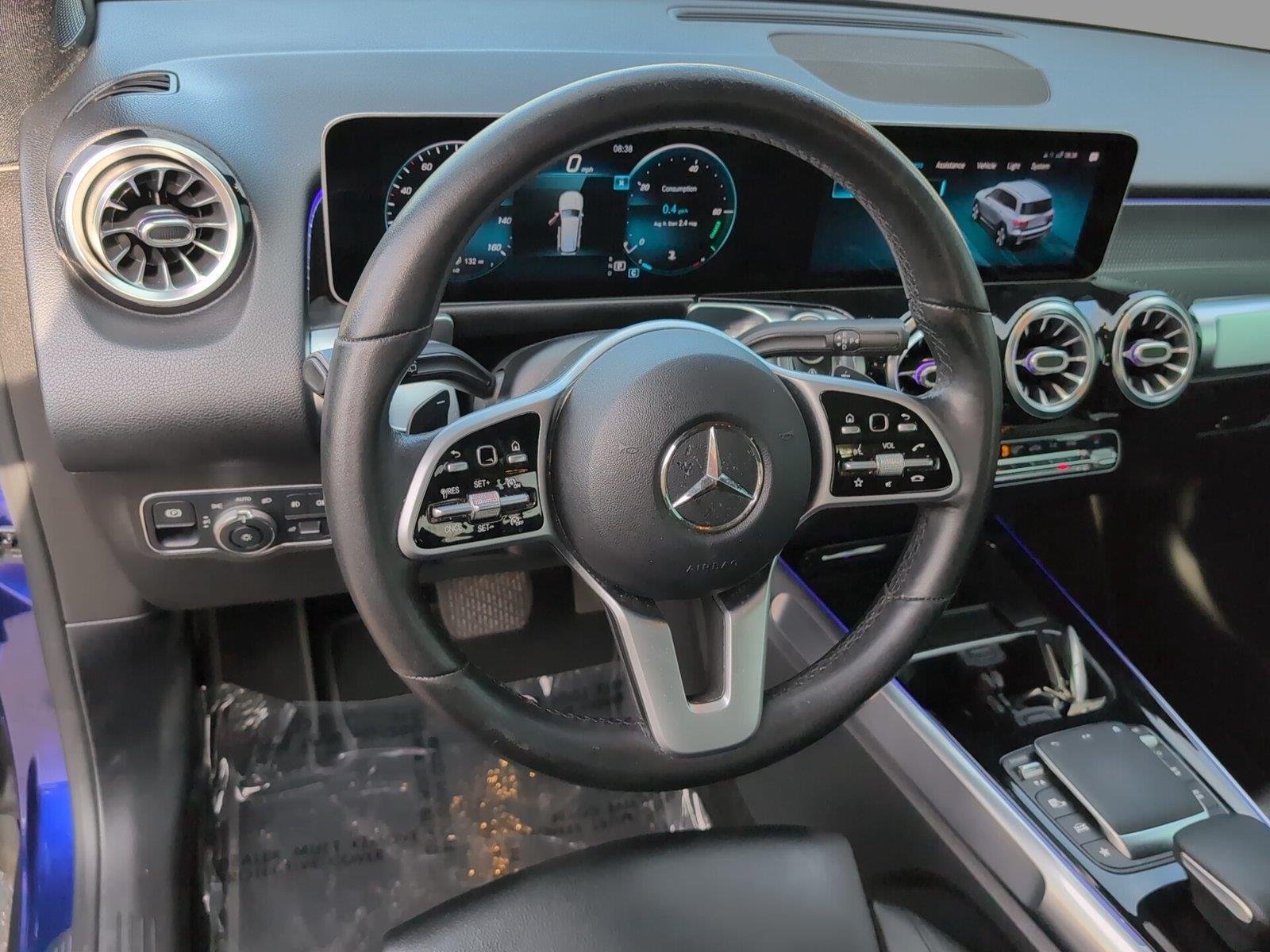 Used 2021 Galaxy Blue Metallic Mercedes-Benz GLB 250 image 4