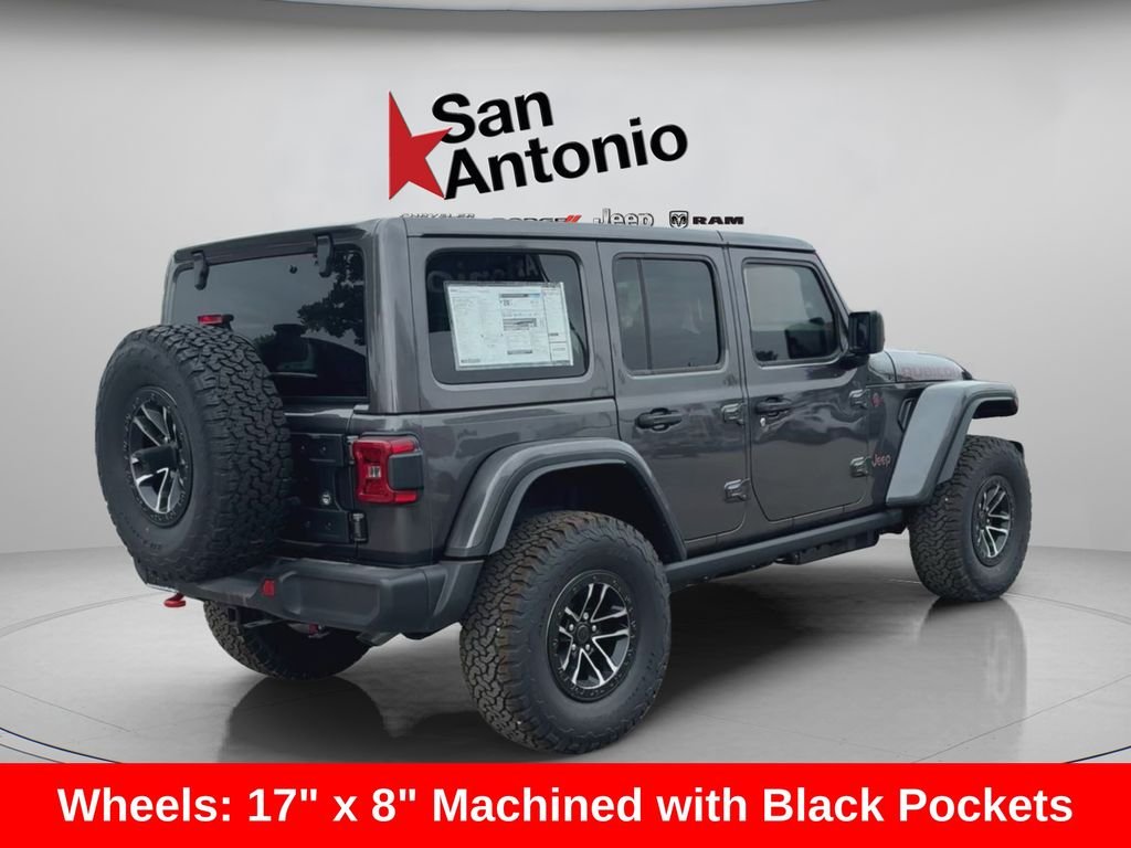 New 2026 Granite Crystal Metallic Clear-Coat Exterior Paint Jeep Rubicon image 15