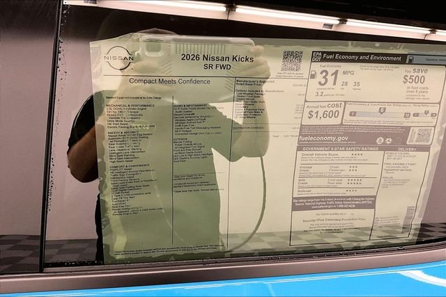 New 2026 Arctic Ice Blue Metallic with Super Black Roof Nissan SR image 37