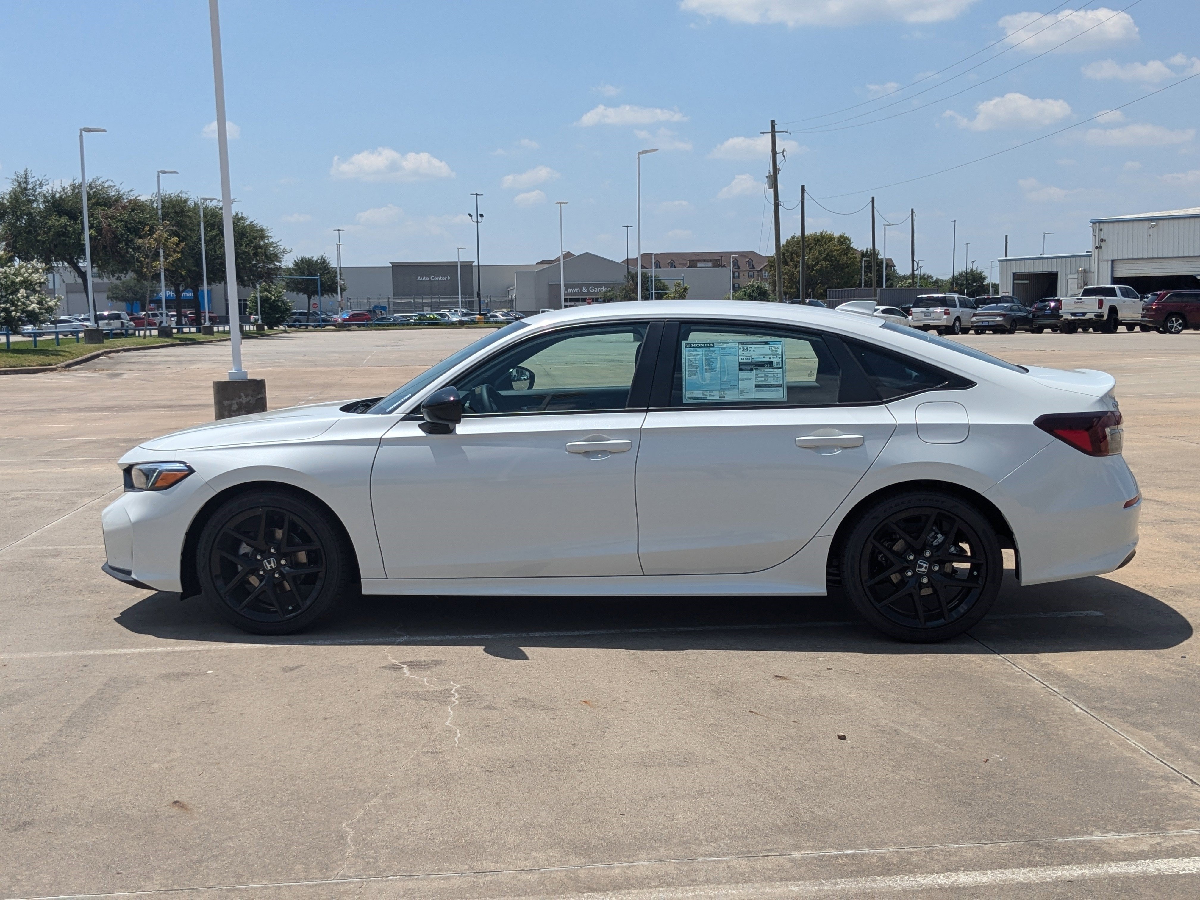 New 2026 Platinum White Pearl Honda Sport image 7
