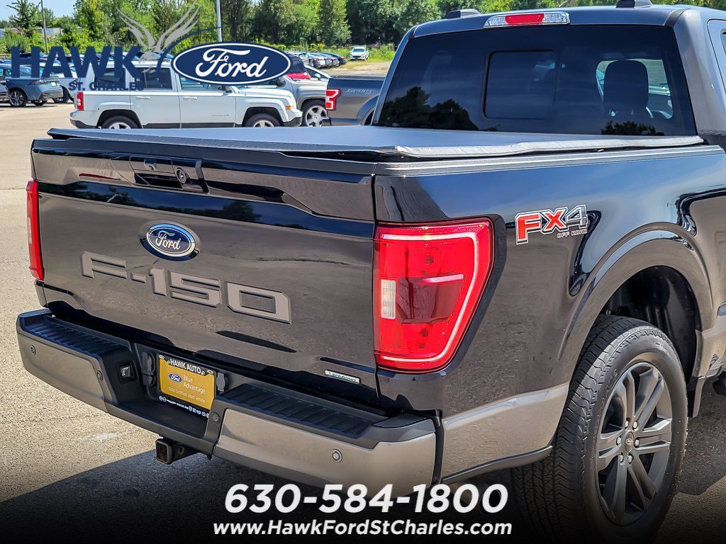 Used 2023 Antimatter Blue Metallic Ford XLT image 6