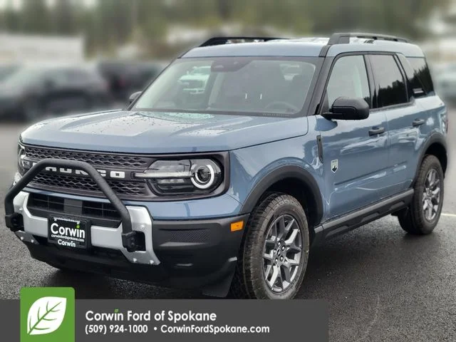 New 2026 Azure Gray Metallic Tri-Coat Ford Big Bend image 5