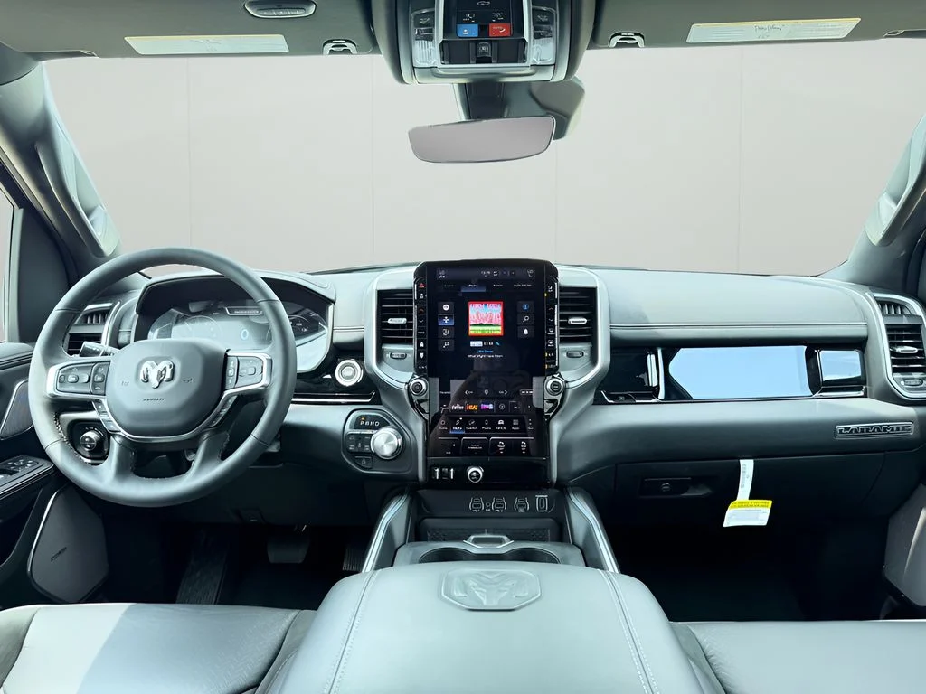 Used 2025 Bright White Clearcoat Ram Laramie image 15