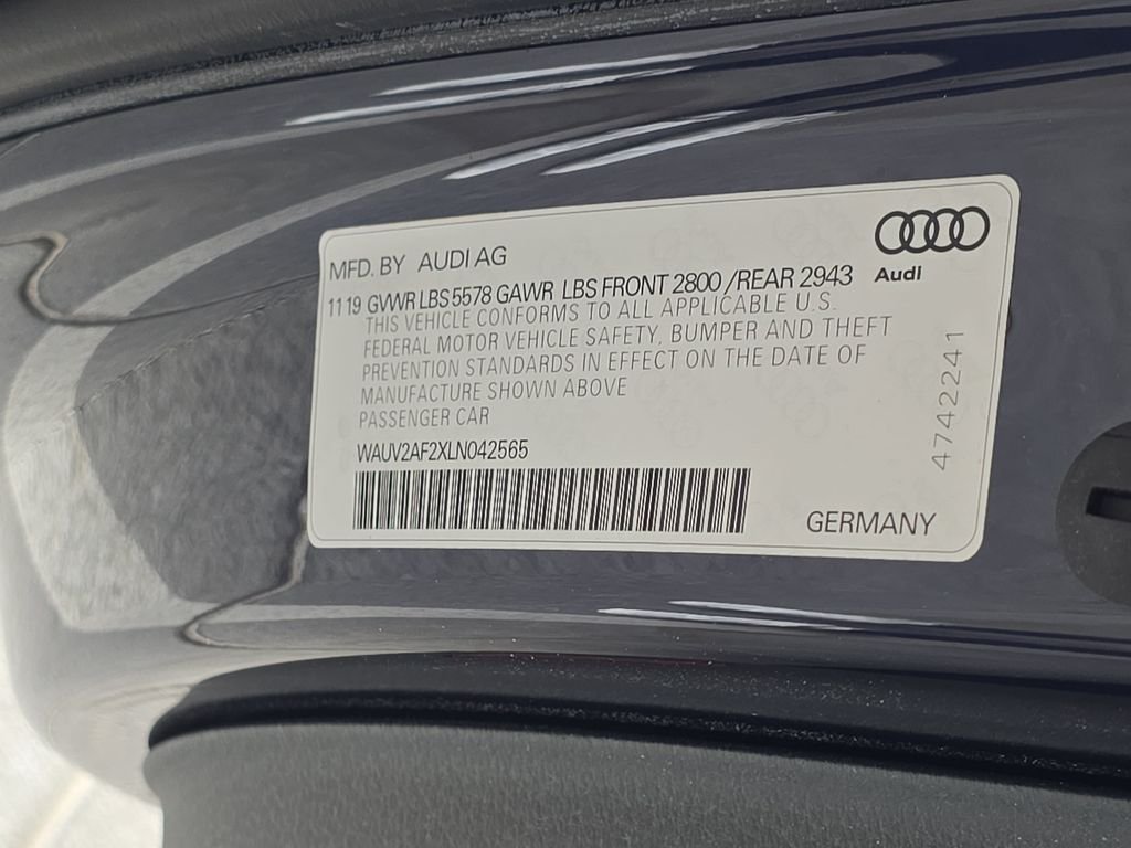 Used 2020 Blue Audi 3.0T Prestige image 33