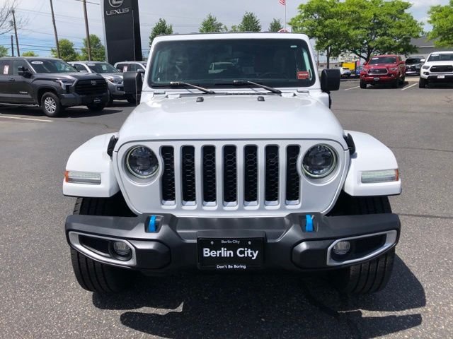 Used 2023 White Jeep Sahara 4xe image 8
