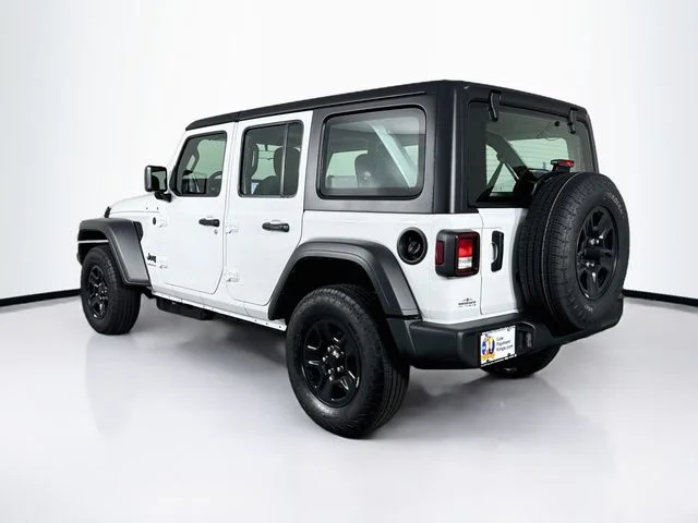 New 2026 Bright White Clear-Coat Exterior Paint Jeep Sport S image 5