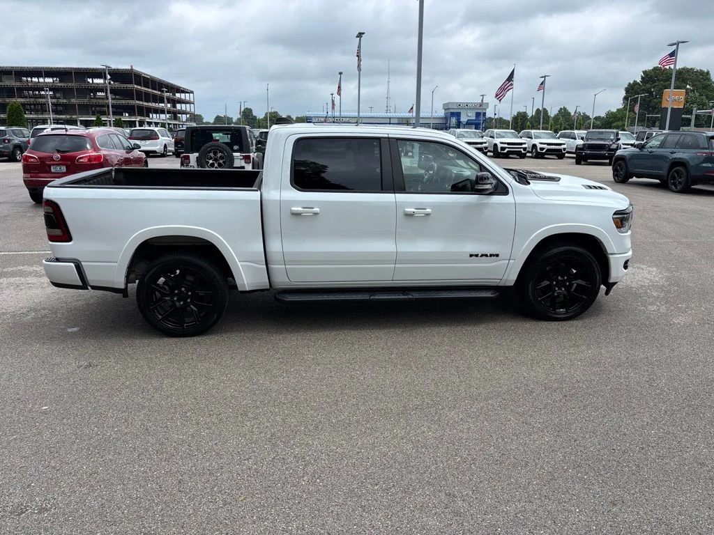 Used 2022 Bright White Clearcoat Ram Laramie image 6