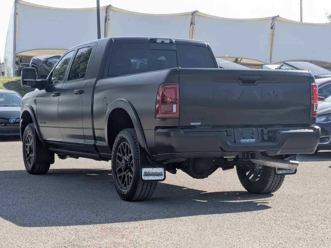 Certified Used 2026 Black RAM Limited Mega Cab - - 4x4 - Night Edition - Matte Black Wrap - Harman Kardon Audio & More! image 7